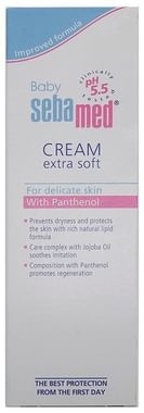 Sebamed Baby Cream Extra Soft with Panthenol & Jojoba Oil | For Delicate Skin