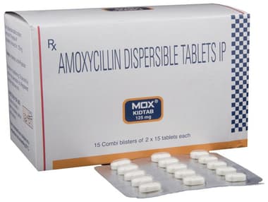 Mox Kid 125mg Tablet DT