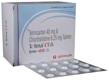 Telma-CT 40/6.25 Tablet