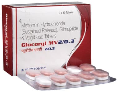 Glucoryl-MV 2/0.3 Tablet SR