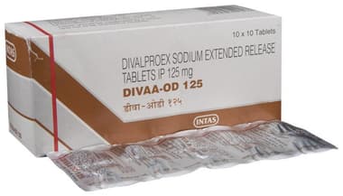 Divaa-OD 125 Tablet ER