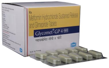 Glycomet-GP 4 Forte Tablet PR