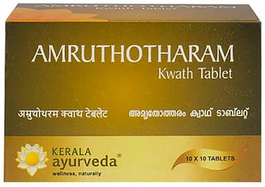 Kerala Ayurveda Amruthotharam Kwath Tablet