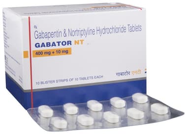 Gabator NT 400mg/10mg Tablet