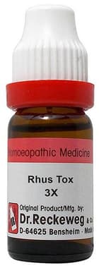 Dr. Reckeweg Rhus Tox Dilution 3X