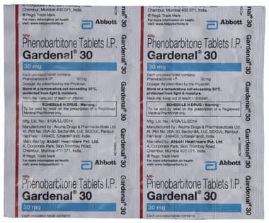 Gardenal 30 Tablet