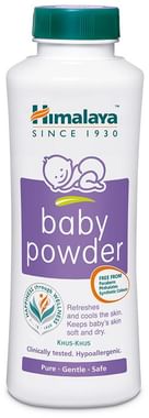 Himalaya Baby Powder | Keeps Baby's Skin Soft & Dry | Paraben-Free