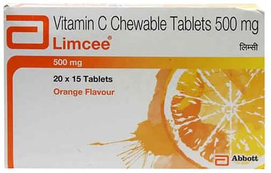 Limcee Chewable Tablet Orange Buy Strip Of 15 Chewable Tablets At Best Price In India 1mg