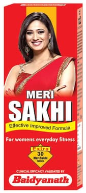 Baidyanath (Nagpur) Meri Sakhi Liquid with Extra 30 Meri Sakhi Tablet