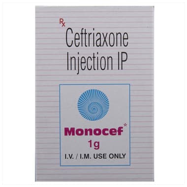 Monocef 1gm Injection