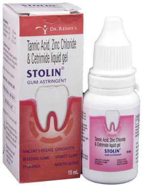 Stolin Gum Astringent for Bleeding Gums & Mouth Ulcers