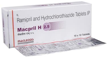 Macpril H 2.5 Tablet