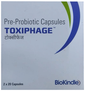 Toxiphage Pre-Probiotic Capsule Toxiphage Pre-Probiotic Capsule