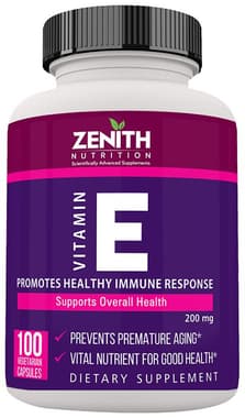 Zenith Nutrition Vitamin-E 200mg Capsule Zenith Nutrition Vitamin-E 200mg Capsule