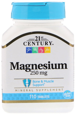 21st Century Magnesium 250mg Tablet 21st Century Magnesium 250mg Tablet
