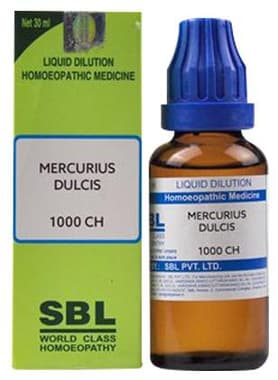 SBL Mercurius Dulcis Dilution 1000 CH