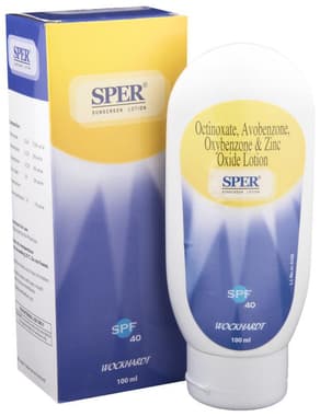 Sper Sunscreen SPF 40 Lotion