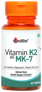 Unifibe Vitamin K2 as MK-7 Tablet Unifibe Vitamin K2 as MK-7 Tablet