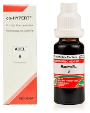 ADEL Anti Hypertensive Combo ADEL 8 Rauwolfia Mother Tincture