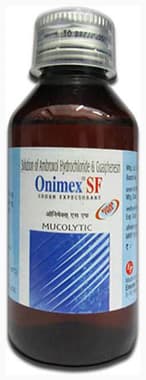 Onimex SF 30mg/200mg Syrup Sugar Free