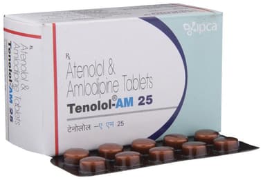 Tenolol-AM 25 Tablet Tenolol-AM 25 Tablet