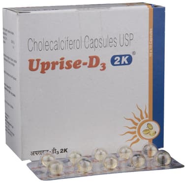 Uprise-D3 2K Soft Gelatin Capsule Uprise-D3 2K Soft Gelatin Capsule