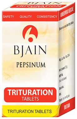 Bjain Pepsinum Trituration Tablet 6X Bjain Pepsinum Trituration Tablet 6X