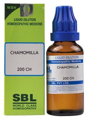 SBL Chamomilla Dilution 200 CH SBL Chamomilla Dilution 200 CH
