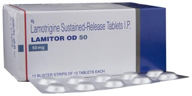 Lamitor OD 50 Tablet SR