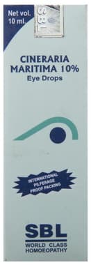 SBL Cineraria Maritima 10% Eye Drop