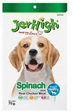 JerHigh Spinach Dog Chewy Treats JerHigh Spinach Dog Chewy Treats