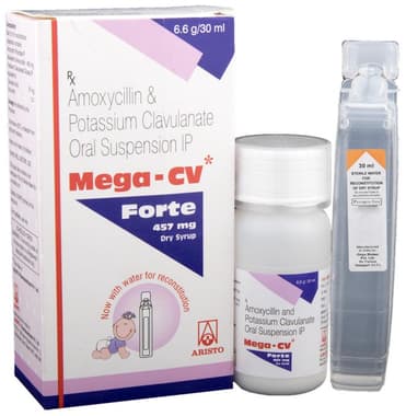 Mega-CV Forte 457mg Dry Syrup