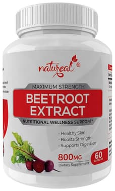 Natureal Beetroot Extract 800mg Capsule Natureal Beetroot Extract 800mg Capsule