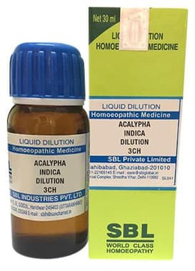 SBL Acalypha Indica Dilution 3 CH SBL Acalypha Indica Dilution 3 CH