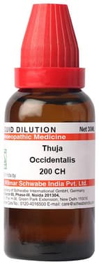 Dr Willmar Schwabe India Thuja Occidentalis Dilution 200 CH