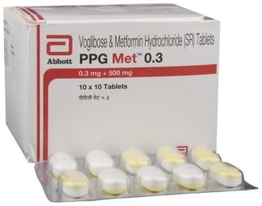 PPG Met 0.3 Tablet SR