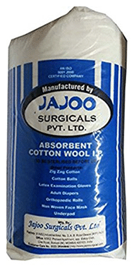 Prabhat Absorbent Cotton Wool: Buy packet of 500.0 gm Cotton at best price  in India