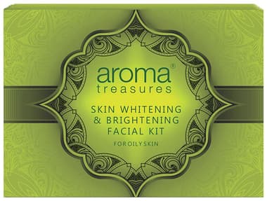Aroma Treasures Skin Whitening & Brightening Facial Kit Oily Skin Aroma Treasures Skin Whitening & Brightening Facial Kit Oily Skin