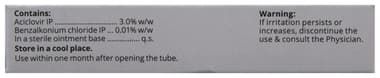 Acivir Eye Ointment