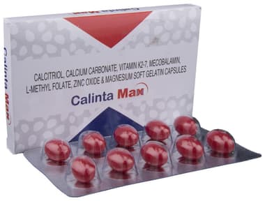 Calinta Max Soft Gelatin Capsule Calinta Max Soft Gelatin Capsule