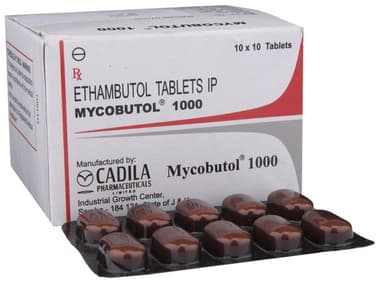 Mycobutol 1000 Tablet