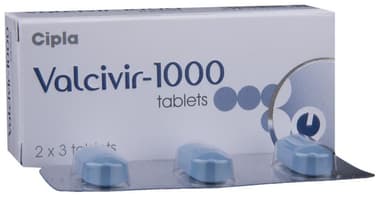 Valcivir 1000 Tablet