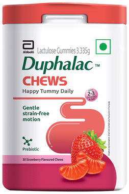 Duphalac Chews Gummy Strawberry
