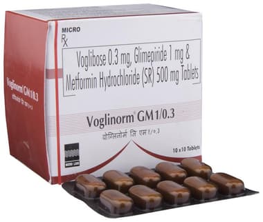 Voglinorm GM 1/0.3 Tablet SR