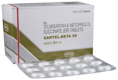 Sartel-Beta 50 Tablet ER