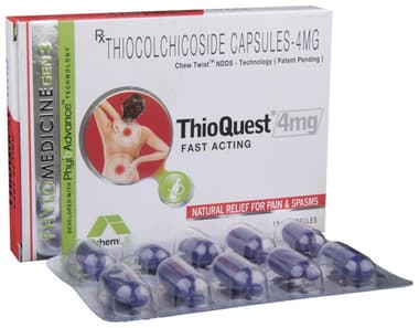 Thioquest 4mg Fast Acting Capsule