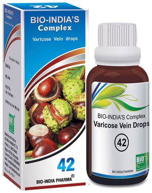 Bio India Complex 42 Varicose Vein Drop Bio India Complex 42 Varicose Vein Drop