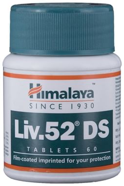 Himalaya Liv 52 Ds (doble resistencia) Tablet (60tab) : :  Electrónicos