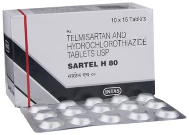 Sartel H 80 Tablet