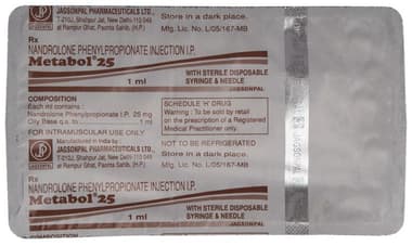 Metabol 25 Injection